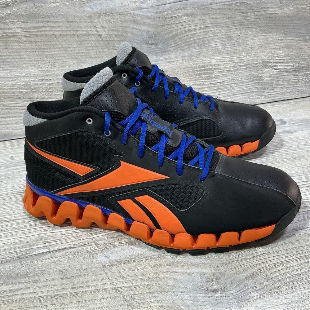 Reebok ZigTech Encore Basketball Sneakers Men's Size 11.5 J88757 Zig Zag Sole